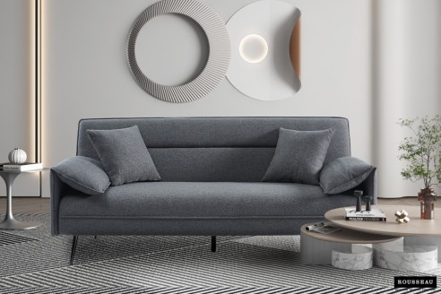 Canapé-lit 'Sivas' Tissu Ote Family 22 Gris