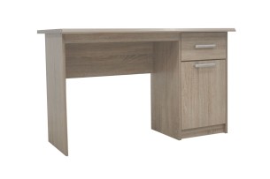 Bureau 'Milou' 1 tiroir 1 porte Sonoma