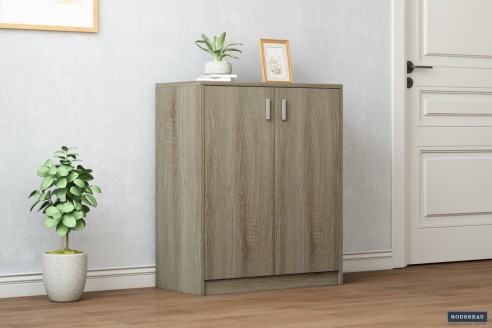 Commode 'Space' 2 portes Sonoma