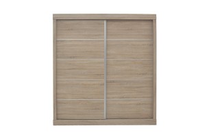 Armoire 'Mike' 2 Portes Coulissantes Sonoma
