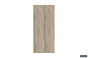 Armoire de rangement 'Mike' 80 cm 2 portes