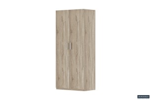 Armoire de rangement 'Mike' 80 cm 2 portes