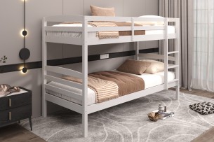 Lit superposé 'Roy' 90x200 Divisible Blanc