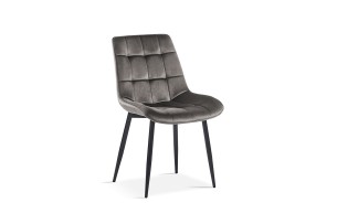 Chaise 'Juta' Velours Taupe