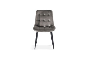 Chaise 'Juta' Velours Taupe