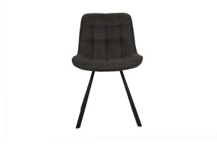 Chaise 'Ariba' Ote Tissu Montego 460 Gris foncé