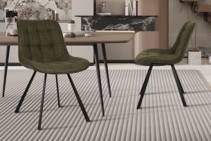Chaise 'Ariba' Ote Tissu Montego 350 Vert