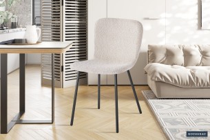 Chaise 'Susan' Bouclé Sable