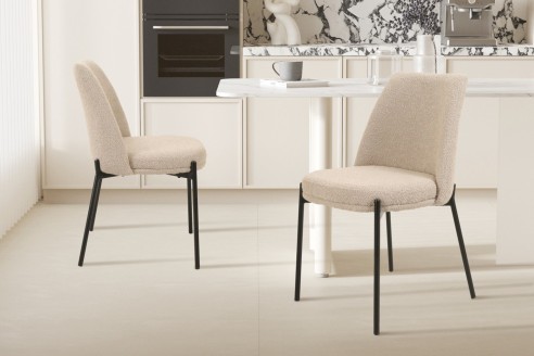 Chaise 'Ella' Sable