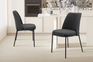 Chaise 'Ella' Gris