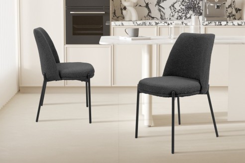 Chaise 'Ella' Gris
