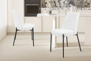 Chaise 'Ella' Blanc