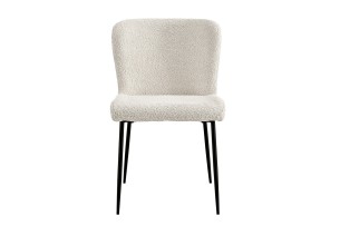 Chaise 'Lisa' Bouclé Ecru