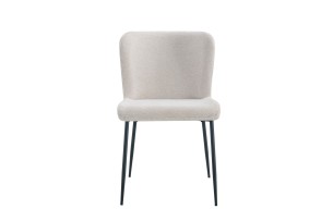 Chaise 'Lisa' Tissu Fabb Raven 24 Beige