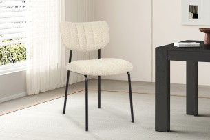 Chaise 'Antura' Tissu Ote Lisa 110 Beige