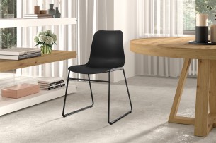 Chaise 'Marie' PP Noir