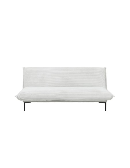Canapé-lit 'Alisa' Corduroy Gris clair