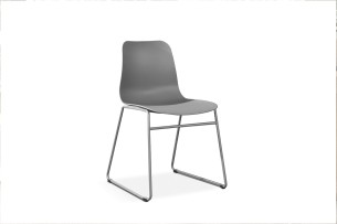 Chaise 'Marie' PP Gris