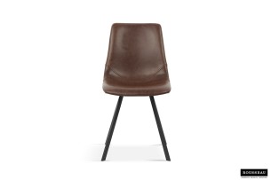 Chaise 'Oslo' PU Brun
