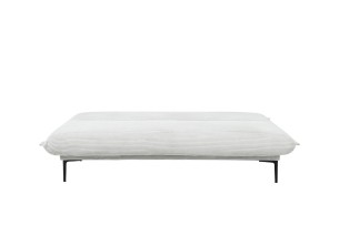 Canapé-lit 'Alisa' Corduroy Gris clair