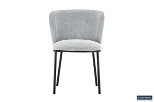 Chaise 'Arthur' Tissu Ote Belfast 41 Gris clair