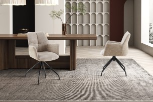 Chaise 'Lamor' Pivotant à 0 Tissu Davis Perfect Harmony 04 Sable