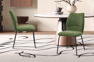 Chaise 'Lara' Tissu Ote Sea 360 Vert