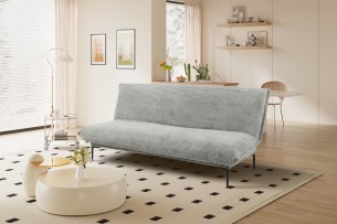 Canapé-lit 'Alisa' Corduroy Gris foncé