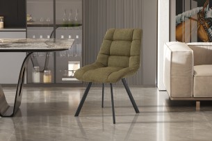 Chaise 'Lizzy' Tissu Ote Share 353 Vert