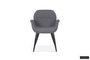 Chaise 'Maxim' Tissu Gris