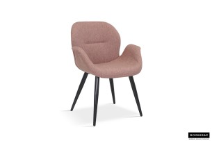 Chaise 'Maxim' Tissu Rose
