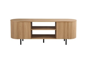 Meuble TV 'Lagos' 160 cm Décor Chêne Naturel