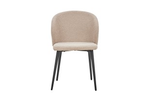Chaise 'Toledo' Bouclé Sable