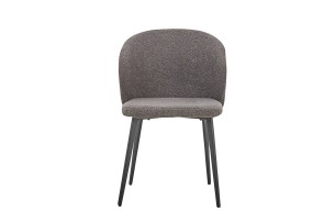 Chaise 'Toledo' Bouclé Gris