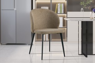 Chaise 'Toledo' Tissu Sable
