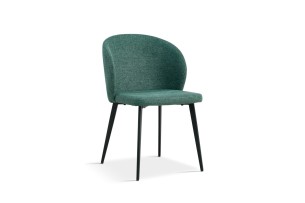 Chaise 'Toledo' Tissu Vert