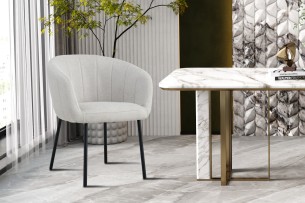 Chaise 'Sevilla' Tissu Beige