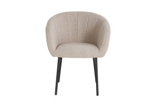 Chaise 'Sevilla' Bouclé Sable