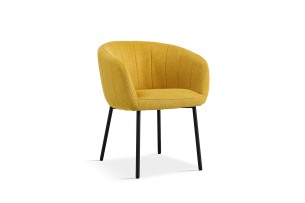 Chaise 'Sevilla' Tissu Jaune