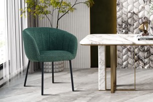 Chaise 'Sevilla' Tissu Vert