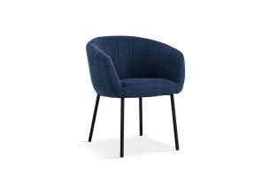 Chaise 'Sevilla' Tissu Bleu