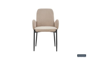 Chaise 'Bilbao' Bouclé Sable