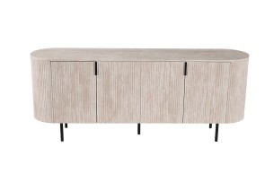 Bahut 'Lagos' 200 cm Décor Travertin Beige