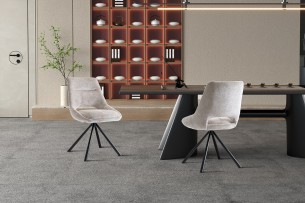 Chaise 'Dante' Tissu Beige