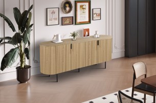 Bahut 'Lagos' 200 cm Décor Chêne Naturel