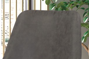 Chaise 'Mirano' PU Gris clair