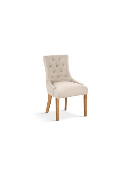 Chaise 'Fancy' Tissu Sable