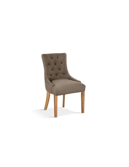 Chaise 'Fancy' Tissu Taupe