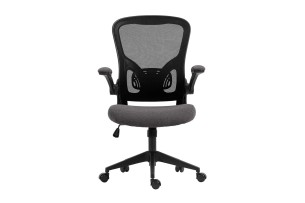 Chaise de bureau 'Marcos' Mesh Noir/Gris