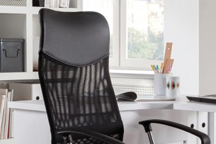 Chaise de bureau 'Max' Mesh Noir